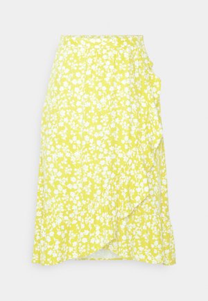 Even&Odd Jupe trapèze - light green/white