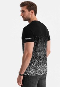 Ombre T-Shirt print - black