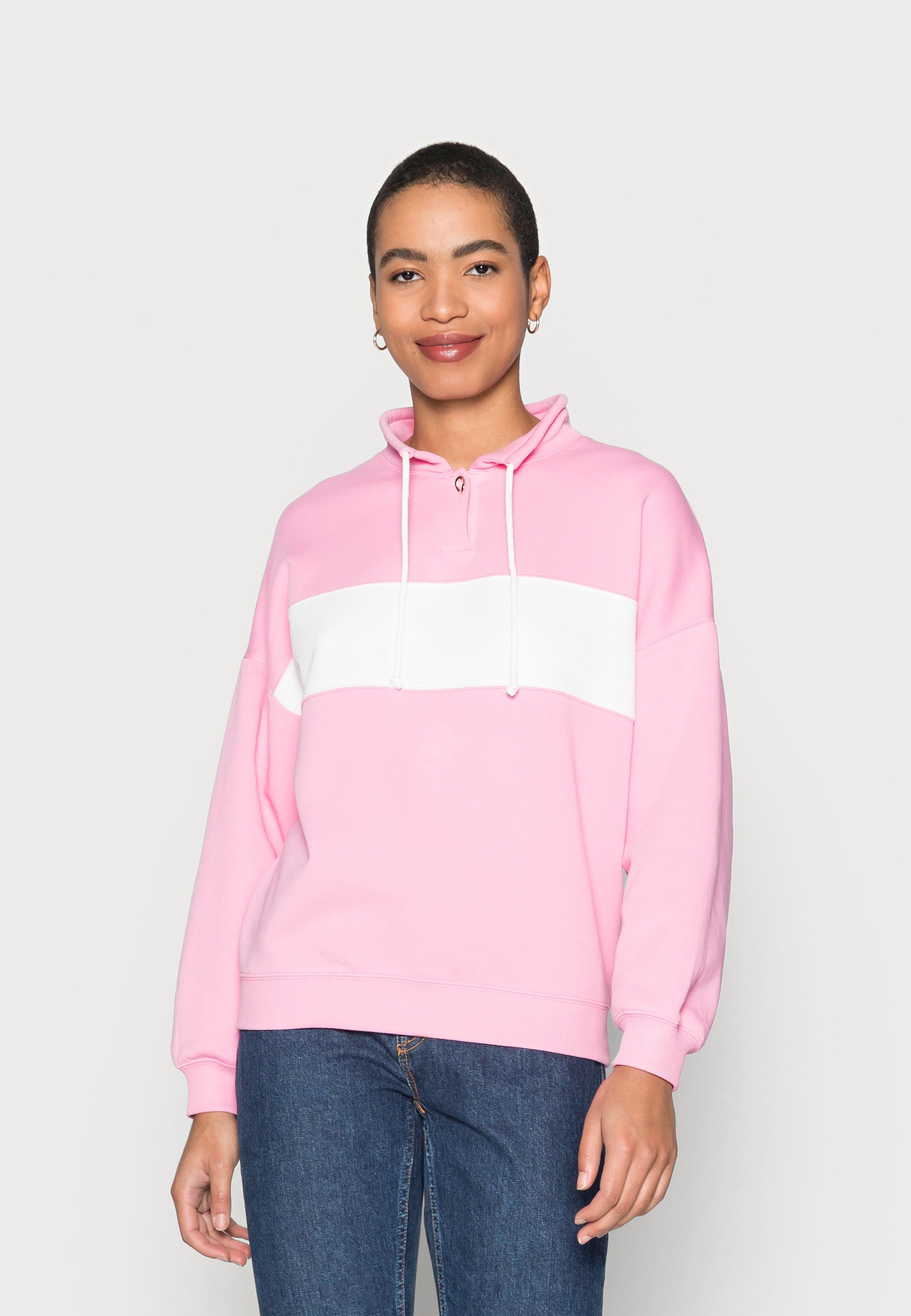 Rich u0026 Royal WITH COLOR INSERT - Sweatshirt - bubblegum pink/pink -  Zalando.ie