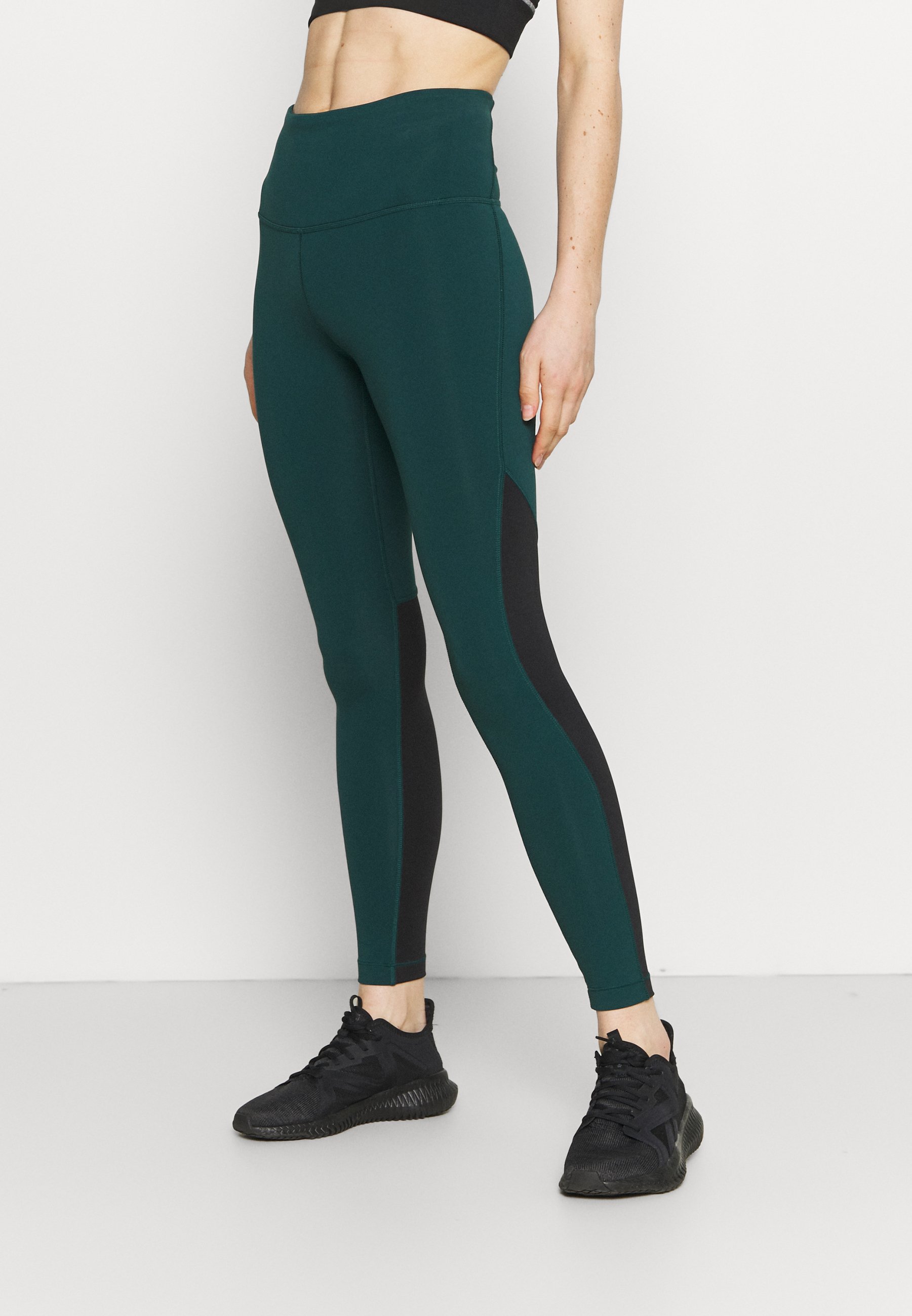 reebok green leggings