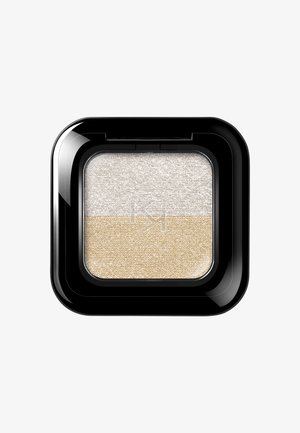 BRIGHT DUO EYESHADOW - Eye shadow - metallic white / true gold