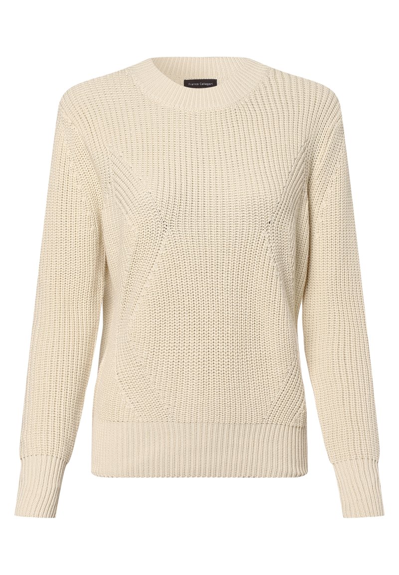 Damen Strickjacken | Franco Callegari Strickpullover ecru/weiß - XC02700 Damen Strickjacken | Franco Callegari Strickpullover ecru/weiß - XC02700