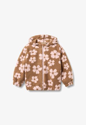 Wheat, ZIP FLEECE MILLA - Giacca in pile - warm hazel flowers