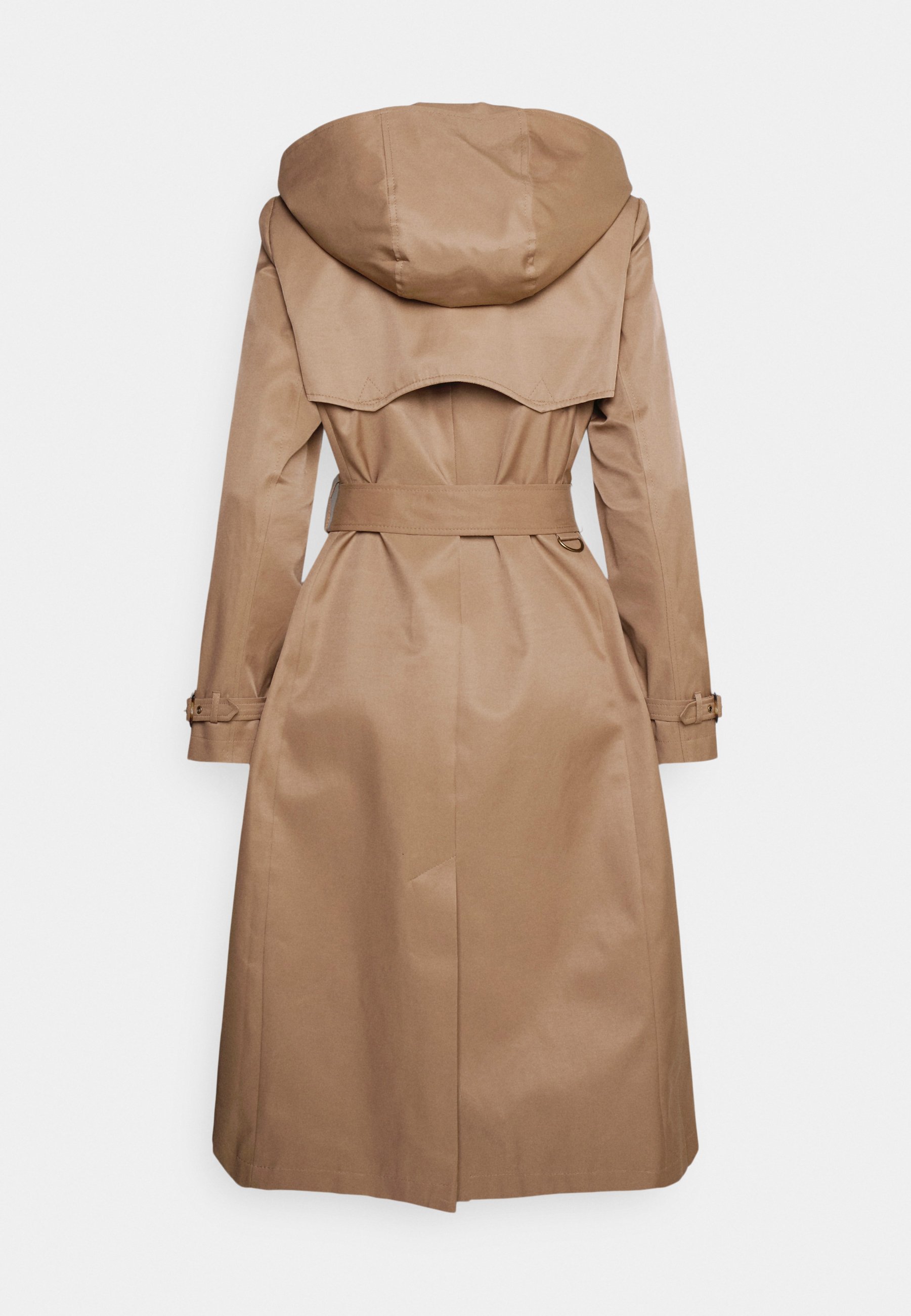 lauren ralph lauren hooded trench coat
