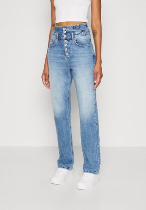 Straight leg jeans - blue denim