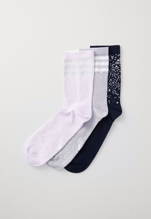 adidas Performance 3 PACK UNISEX - Calze sportive - ice lavender/legend ink/glory grey