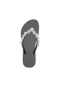 Uzurii PRECIOUS BLOOM  - T-bar sandals - army green