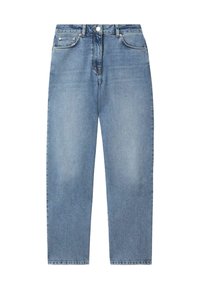 Reiss SELIN MID-RISE STRAIGHT PETITE - Avar lõikega teksad - light blue