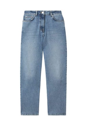 SELIN MID-RISE STRAIGHT PETITE - Avar lõikega teksad - light blue