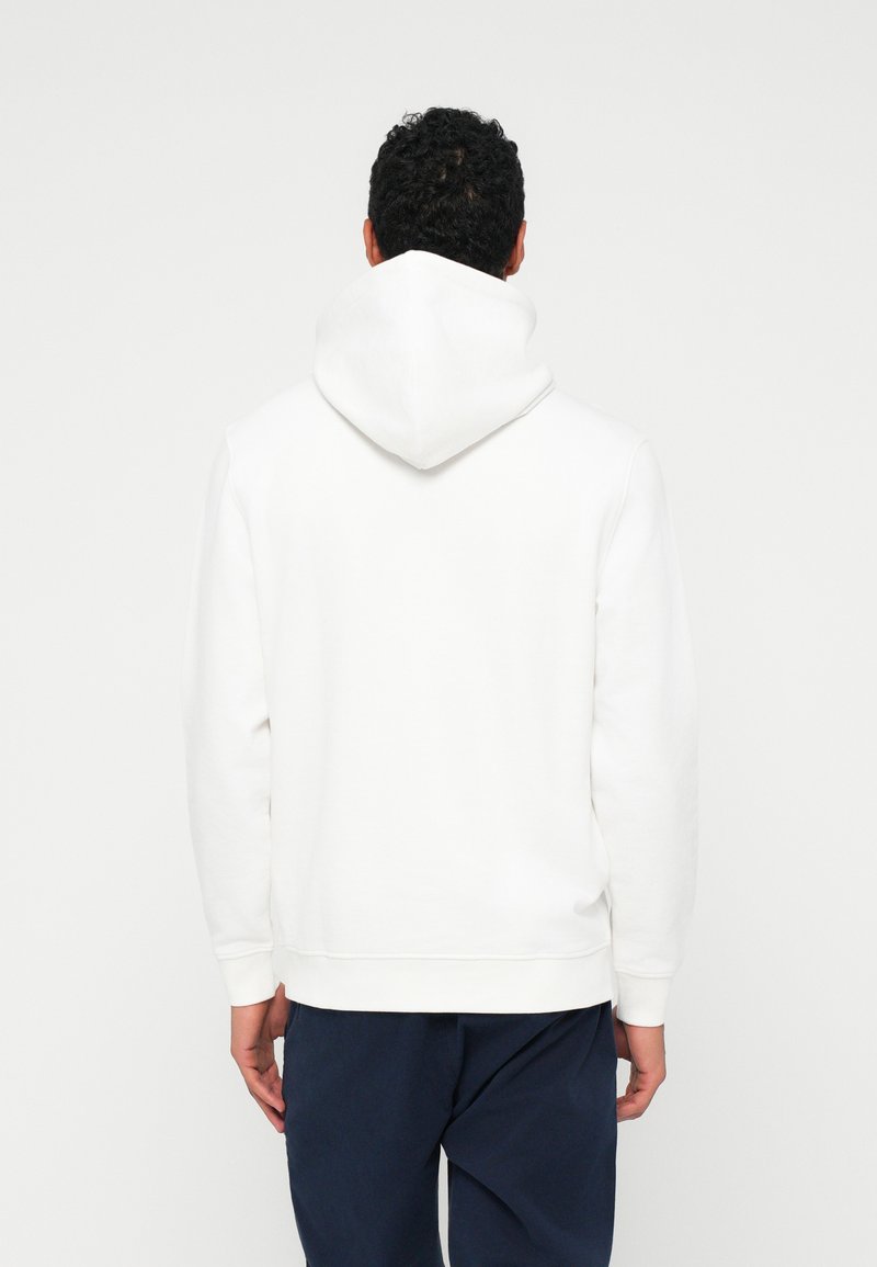 Tommy Jeans LOGO TERRY DRAWSTRING HOODY - Mikina s kapucí - ecru
