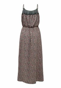 ONLY GEMUSTERTES TRÄGER - Rochie maxi - balsam green