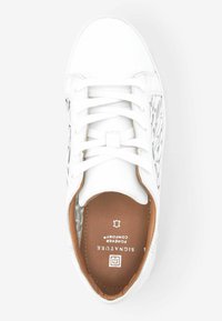 Next SIGNATURE LEATHER WEAVE LACE-UP TRAINERS - Sneakers - white