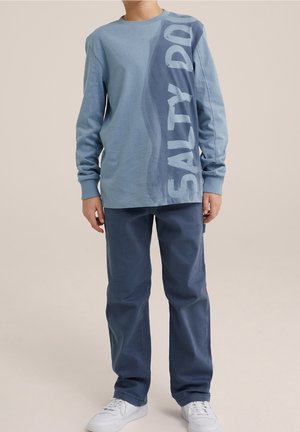 WE Fashion, Sweatshirt - blue-grey