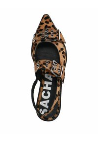 sacha Slingback ballet pumps - leopard print