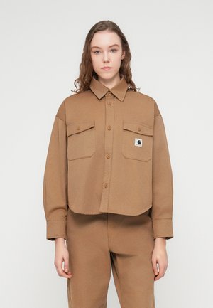 KELLY SHIRT  - Καλοκαιρινό μπουφάν - peanut