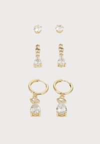 UMOARI 3 PACK - Earrings - gold-coloured