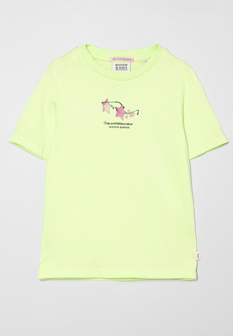 Scotch & Soda T-shirt print groen Scotch & Soda T-shirt print groen