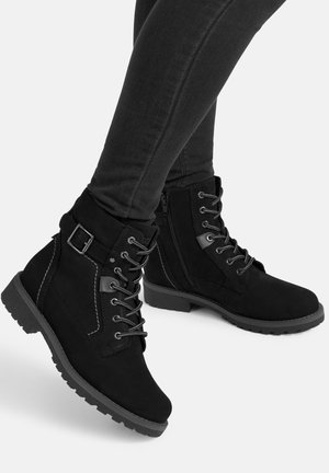Lasocki, GIRO - Schnürstiefelette - black/dark gray