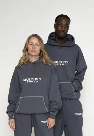 OVERSIZE  - Mikina s kapucňou - odyssey gray