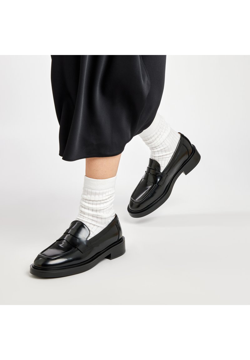 Frau Shoes LOAFERS - Chaussons - black