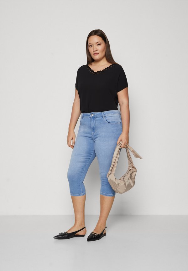 CARTANI V NECK - Print T-shirt4