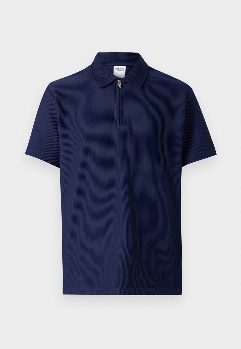 Selected Homme Poloshirt donkerblauw
