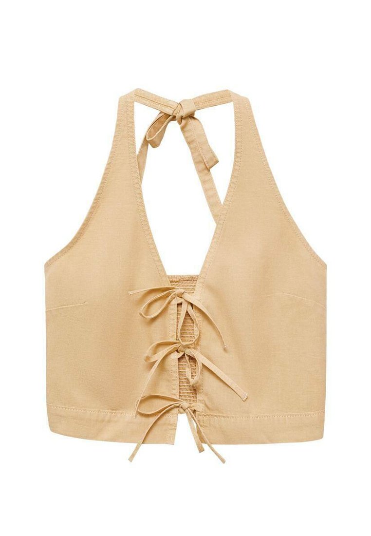 Mango Top zandkleur Mango Top zandkleur