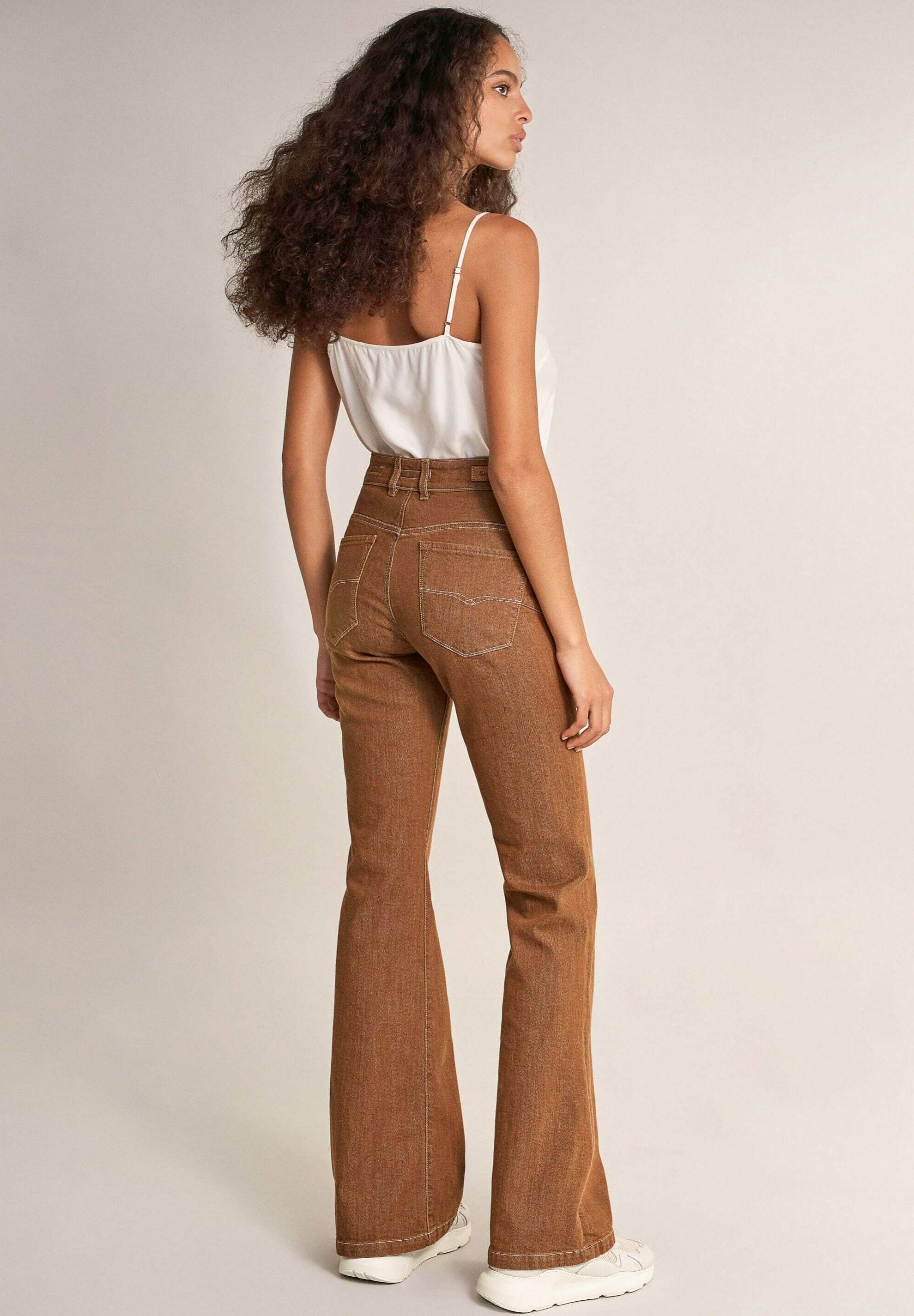 Push In Secret Glamour cropped mit Rattan | Jeans Salsa Jeans