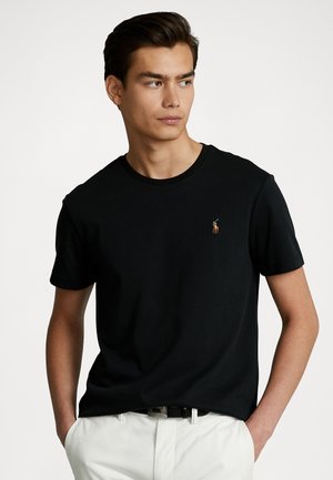 SHORT SLEEVE - Jednoduché tričko - black