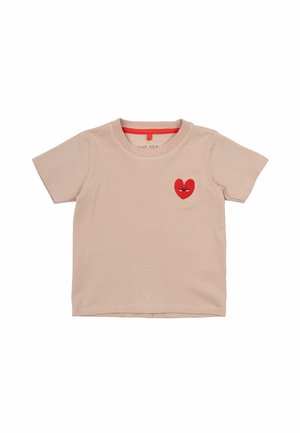 Print T-shirt - adobe rose
