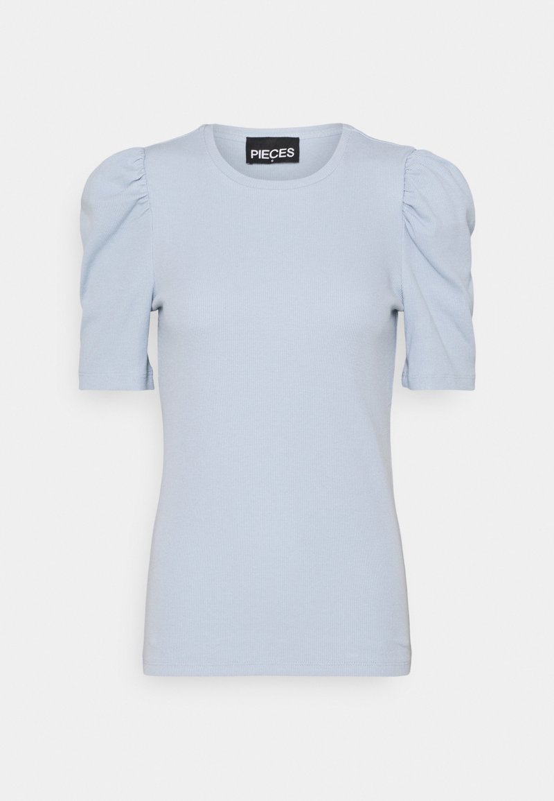 Pieces T-shirt basique - light blue