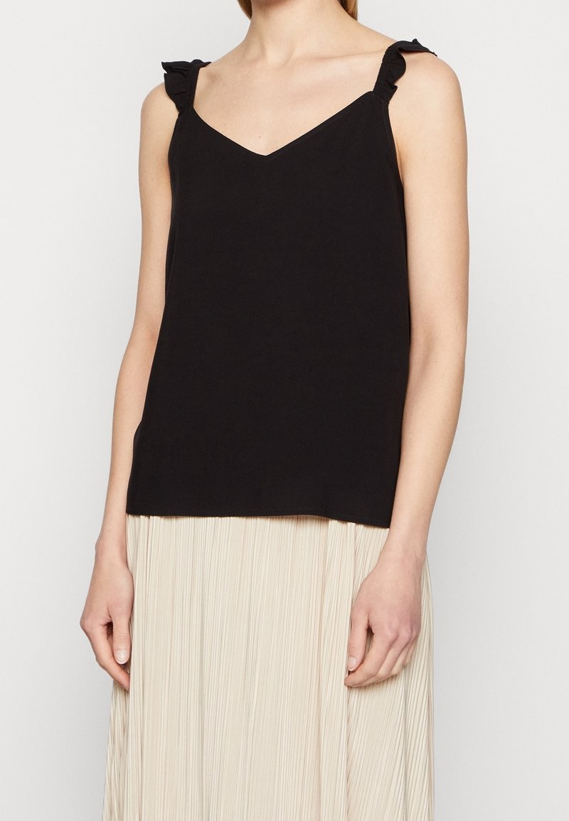 TOM TAILOR DENIM Blus - black