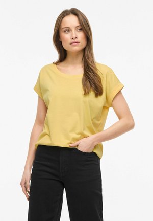 VILA, VIDREAMERS NEW PURE T-SHIRT-NOOS - T-shirt basique - yarrow