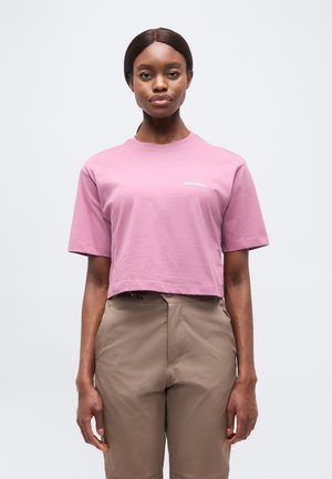 SHORT TEE RELAXED  - T-shirt basique - dusky orchid