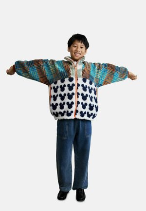 Desigual, MICKEY™ CHECK COAT - Fliisjakk - green