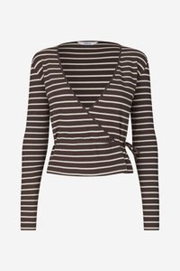 ALLY TEE - Top s dlouhým rukávem - moonstruck/chocolate