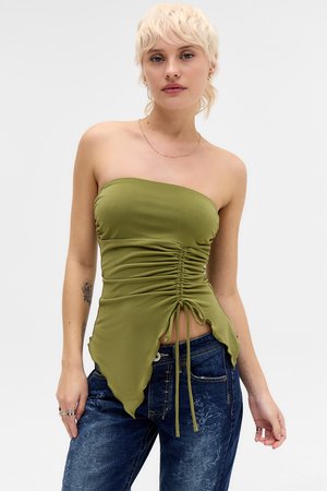 REM BANDEAU - Felső - khaki