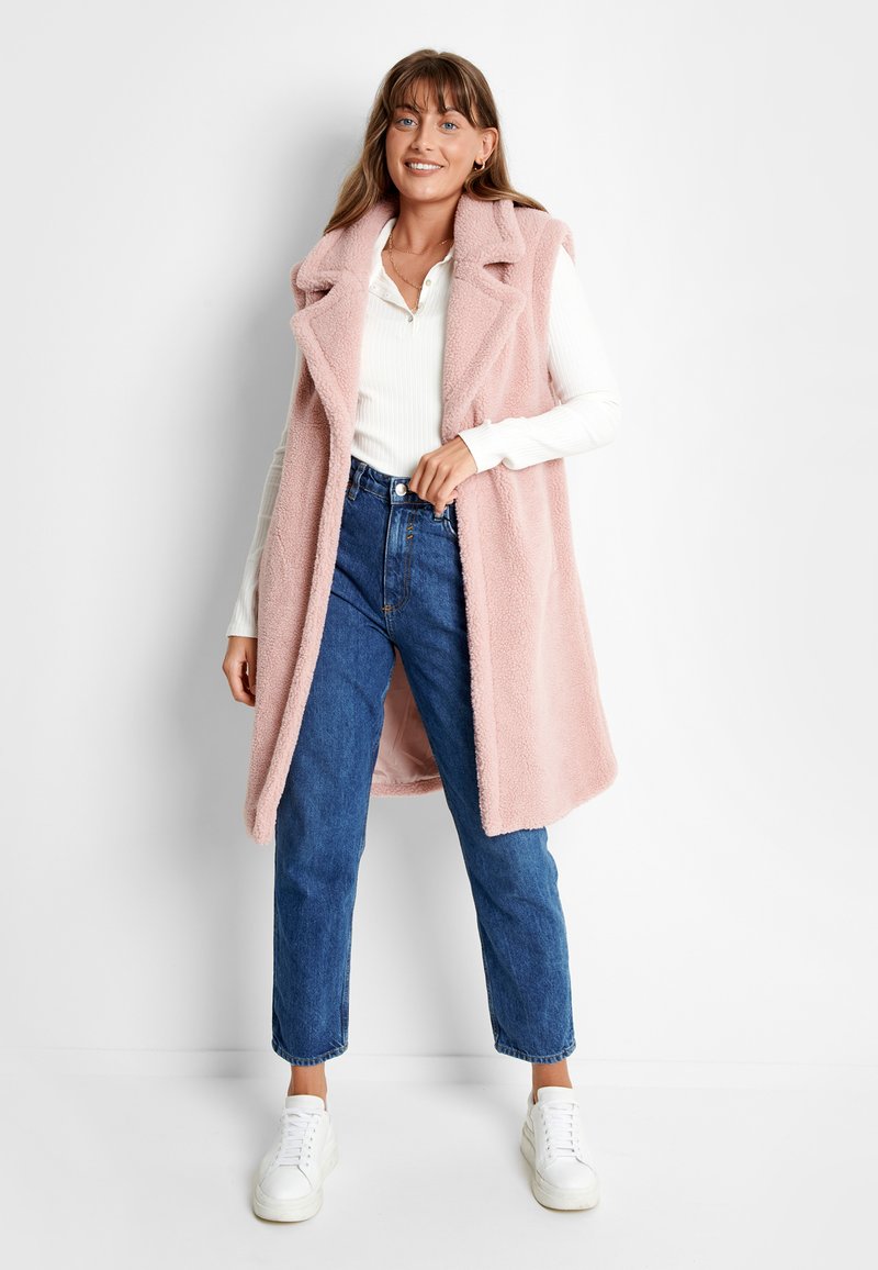 Damen Leichte Jacken | Threadbare BELLA Weste pink - XA86822 Damen Leichte Jacken | Threadbare BELLA Weste pink - XA86822
