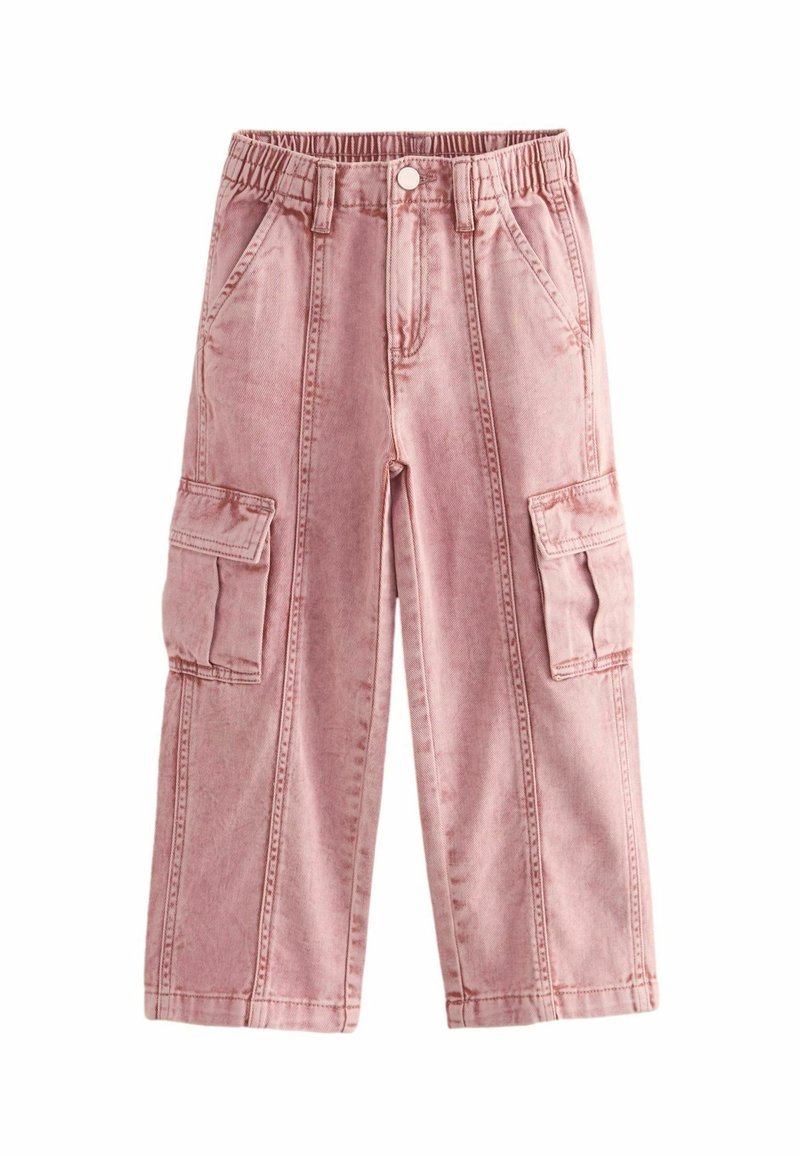 Next - WIDE LEG - Straight leg jeans - pink, Vergroten