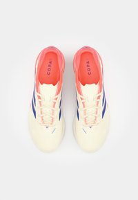 adidas Performance COPA PURE III LEAGUE TF - Fodboldstøvler til kunstgræs - off white/lucid blue/signal coral