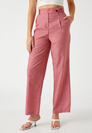 PALAZZO - Pantalones - red