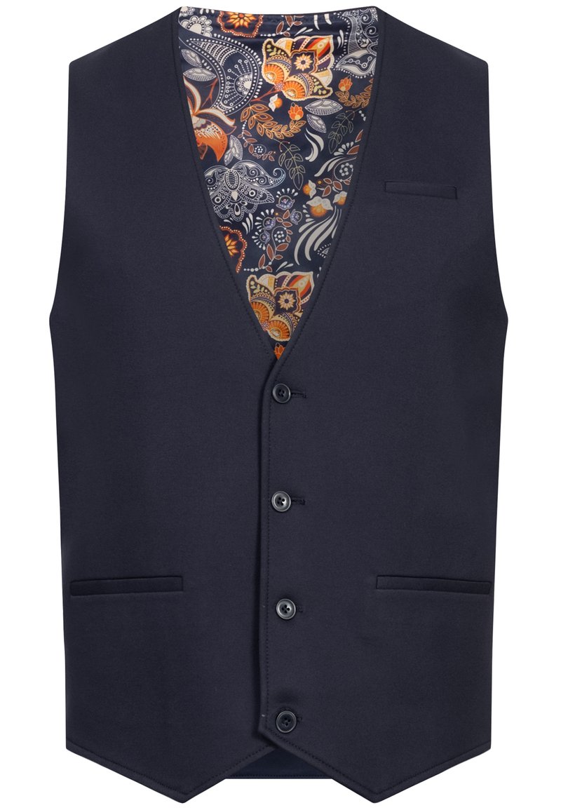 Jeff Suit waistcoat - dark navy/dark blue - Zalando