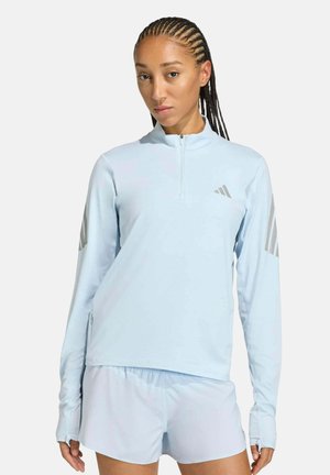 adidas Performance LAUFSHIRT ADI365 ZIP - Maglietta a manica lunga - crsk