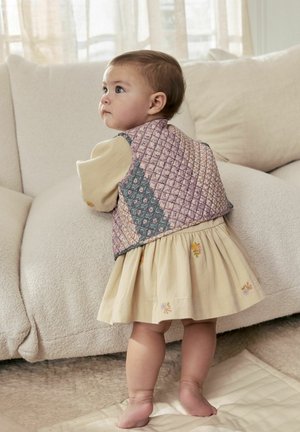 Next, REGULAR FIT - SET 2 PIECE - Chaleco - cream floral