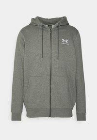 ICON FLEECE - Sweatjacke - pitch gray medium heather/white