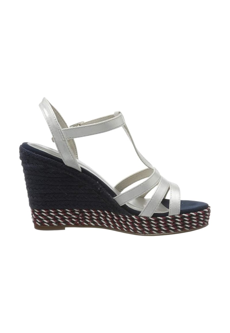 Tamaris Platform sandals - wht metcomb
