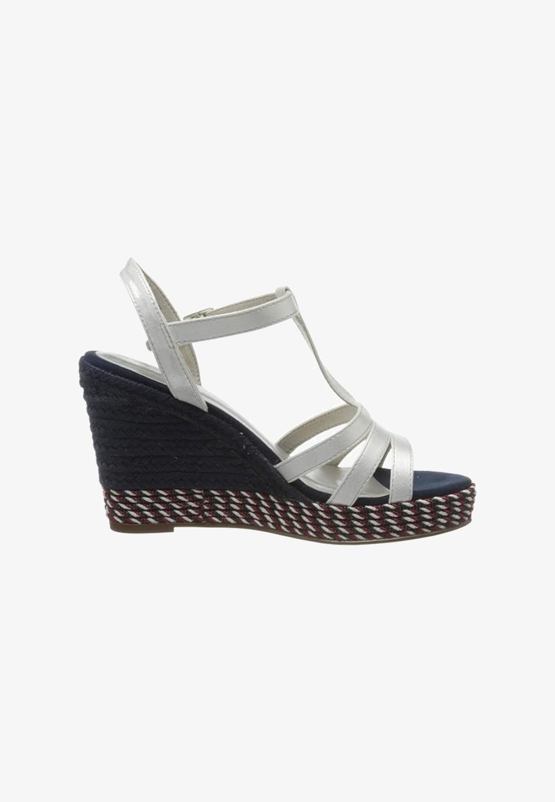Tamaris Platform sandals - wht metcomb