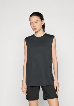 ABISKO DAY HIKE TANK - Topper - black