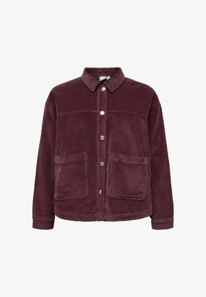 Vero Moda Curve, VMCJAMIE LS CORDUROY SHACKET MIX CUR - Veste mi-saison - winetasting