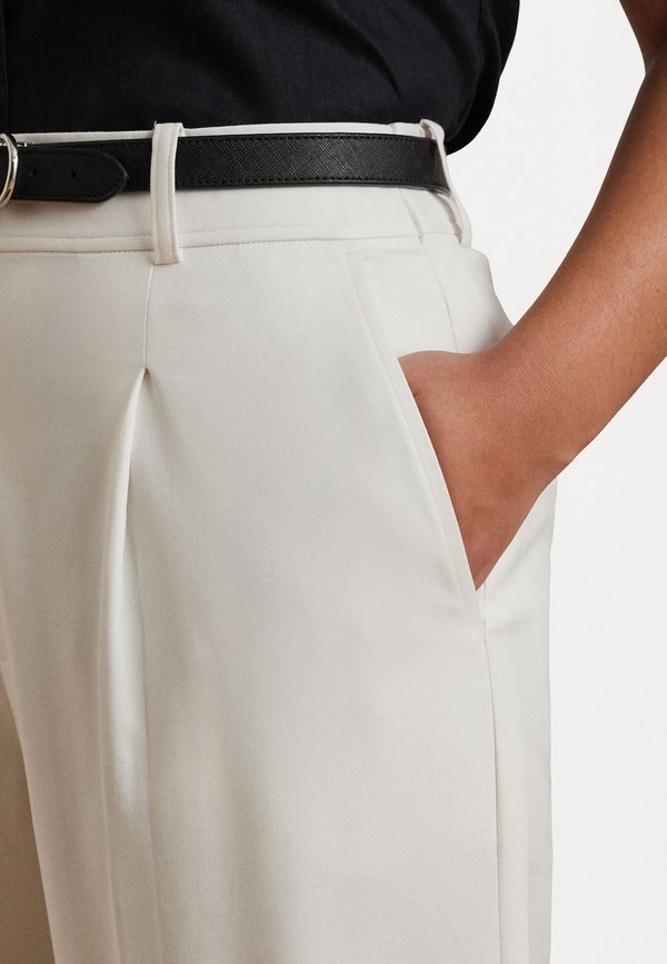 DOUBLE FACED STRETCH COTTON PANT - Trousers4